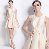 runhufu Vest Dress Female Senior Feeling Wedding Dress Dress Thousand Gold Princess Poneng Dress Birthday Dress