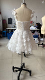 Travel Shot Light Wedding Dress Daily Can Wear High-End Feel Lace Temperament Out Of The Yarn Tector Card Registration Small Dress Short Dress Skirt