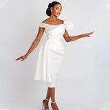 Light Wedding Dress 2025 New Bridal French Light Luxury Shoulder Temperament Super Fairy Small Man Goes Out Light Yarn Summer