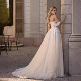 Spring And Autumn 2025 New Beautiful Main Bridal Fishtail Wedding Dress White Tail Perspective Bare Back Lace Wedding Dress