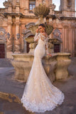 White Breast-Thoric Wedding Dress Lace Tail 2025 Summer New Fashion Temperament Dignified Lady Atmosphere