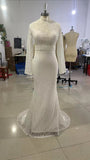 Main Light Wedding Dress 2025 New Female Small Tail Size Size Thin Simple Fish Tail Lace Back Travel Shot