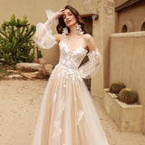 Light Wedding Dress 2025 New Retro Laceson Travel Outdoor Word Shoulder Bride Out Yarn Fashion Yang