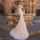 White Breast-Thoric Wedding Dress Lace Tail 2025 Summer New Fashion Temperament Dignified Lady Atmosphere