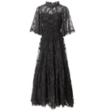 runhufu Industry Lianglid Leafs Pink-Senage Princess Style Dresses Summer Women's New 2024
