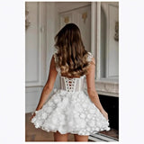Suspension Short Small Wedding Dress Small Wedding Dress Bridal Bridal Certificate Small Gift Dress Design Temperament Wedding Dress