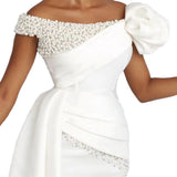 Light Wedding Dress 2025 New Bridal French Light Luxury Shoulder Temperament Super Fairy Small Man Goes Out Light Yarn Summer