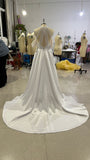 Wedding Dress 2025 New Lace Hook Fishtail Repair Bridal Wedding Dress Small Thin