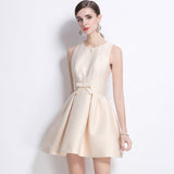 runhufu Vest Dress Female Senior Feeling Wedding Dress Dress Thousand Gold Princess Poneng Dress Birthday Dress