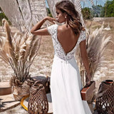 Simple Light Wedding Dress 2025 New Slimming Shoulder Big Back Bride Dragging Tail Out Of The Yarn Shoot Thin