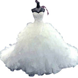 Wedding Dress 2025 New Breast-Wear Sexy Hottie Large Size Bridal Wedding Dress Princess Punt Skirt
