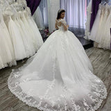 Wedding Dress 2025 New Bride Showing Thin And High Waist Pregnant Simple Small Tail