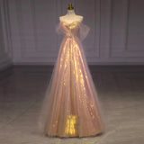 runhufu Dress Bride 2025 New Net Yarn Thin Annual Banquet Host Mermaid Shoulder Evening Dress Woman
