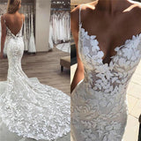 Lace Fishtail Light Wedding Dress French Retro Turf Wedding Tauce Yarn Bridal Wedding Dress Dress Dress Girl