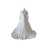 French Light Wedding Dress High Sense Bride Super Fairy Morning Robe Out Of The Yarn Temperament Elegant High-End Banquet Toast Dress Female