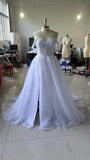Spring And Autumn 2025 New Beautiful Main Bridal Fishtail Wedding Dress White Tail Perspective Bare Back Lace Wedding Dress