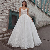 Bridal Wedding Dress White Sexy Sling Strip Dew Back 2025 Summer New Elegant Super Fairy Temperament Tail Wedding Dress