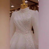 French Light Wedding Dress High Sense Bride Super Fairy Morning Robe Out Of The Yarn Temperament Elegant High-End Banquet Toast Dress Female