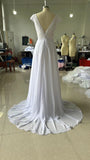 Simple Light Wedding Dress 2025 New Slimming Shoulder Big Back Bride Dragging Tail Out Of The Yarn Shoot Thin