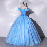 runhufu The Escape Of The Princess Phonop Dress Vocal Art Exam Dress Blue Temperament Adult Ceremony Photo Sen Line Evening Dress