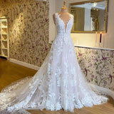 Wedding Dress 2025 New Elegant Fashion White Deep V Sexy Back Banquet Dress Summer