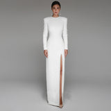 Wedding Dress 2025 Summer New Shoulder Wedding Dress Skirt Leak Back Lace Tail Wedding Dress