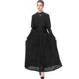 runhufu Sleeves Folded Waist Wine Red Elastic Knitted Princess Style Dress Station Spring And Summer Women New 2025