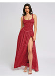 runhufu Women's Dress Wish Sexy V-Neck Sling Lace Dress