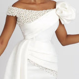 Light Wedding Dress 2025 New Bridal French Light Luxury Shoulder Temperament Super Fairy Small Man Goes Out Light Yarn Summer