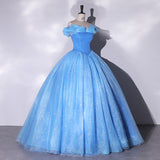 runhufu The Escape Of The Princess Phonop Dress Vocal Art Exam Dress Blue Temperament Adult Ceremony Photo Sen Line Evening Dress