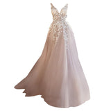 French Style V-Necked Light Wedding Dress 2025 Summer Shawl Bride In The Wedding Dress To Shoot The Fairy Body