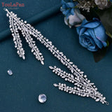 Runhufu HP496 Shiny Wedding Hair Accessories Jewelry Bridal Tiara Woman Headband Rhinestone Headpiece for Pageant Headdresses