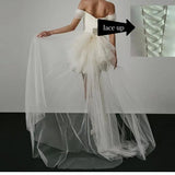 Runhufu Short Wedding Dresses Classic Elegant Boat Neck Simple Bridal Dress Backless Sexy Vestidos De Novia Custom Size