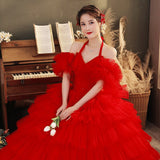 Runhufu Halter Quinceanera Dresses New Sweet Party Dress Ball Gown Off The Shoulder Zipper Back Beautiful Fluffy Robe De Bal