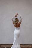 Runhufu Sweetheart Removable Sleeves Wedding Dresses Sexy Mermaid Bride Gowns Backless Court Train Wedding Gown Vestidos De