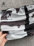Runhufu Sexy Tie dye Women Camisole 2024 Slim Fashion Vacation Summer Backless Y2K Elegant Ladies Temperament Tank Top