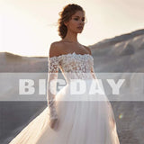 Runhufu A-Line Wedding Dress 2024 Women Lace Open Back Strapless Long Detachable Sleeve Bridal Gown Sweep Train Vestido De Noiva