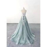 Runhufu Sweetheart Neckline A-Line Wedding Dresses Spaghetti Straps Lace Appliques Sweep Train Bridal Gowns Custom Made
