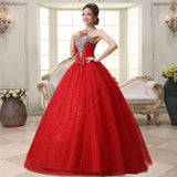 runhufu Off White Applique V Neck Sweet Princess Wedding Dress Strapless Plus Size Wedding Gowns Retro Lotus Bridal Dress