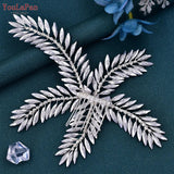 Runhufu HP263 Bridal Hair Comb Handmade Rhinestone Bride Headpieces Women Hair Pins Party Wedding Hair Accessories Headwear