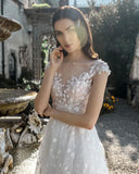 Runhufu Wedding Dresses For Women Sleeveless V-Neck Bridal Gowns 2024 Lace Appliques Robes Delicated 2024 Vestidos De Novia