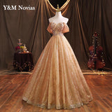runhufu Novias Off Shoulder Giltter Quinceanera Dresses Ball Gown Tulle Flowers Formal Party Sweet 18 Vestidos Elegant Prom Dress
