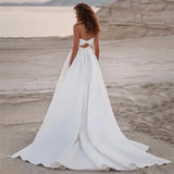 Runhufu Sweetheart Princess Wedding Dresses For Women Elegant A Line Bridal Gowns Sweep Train Custom Made Vestido De Novia 2023