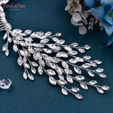 Runhufu HP276 Rhinestone Wedding Comb Women Hair Accessories Bridal Hair Clips Head Jewelry for Party Bride Girl Headpiece
