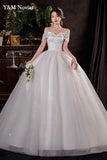runhufu Fashion Classic Lace Applique Plus Size Wedding Dress Embroidery Plears 2023 New Style Sweet Bride Gown Vestidos De Noiva