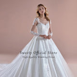 Runhufu Bride Dress Organza With Embroidery Beading Corset Ball Gown Strapless Sleeveless Wedding Dress Lace Up Train Vestido De