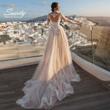 Runhufu Detachable 2 In 1 Wedding Dress Embroidered Lace On Net With Train O-neck Fullsleeve Vintage Bride Gowns Vestido De Novia