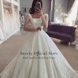 Runhufu Wedding Dress Vintage With Organza Ball Gown Boat Neck Sleeveless Lace Bride Gowns Appliques Back Lace Uprobes De Mariée