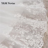 runhufu Embroidery 2023 Spring Africa Style Wedding Dress Long Train Sweet Elegant Plus Size Vestido De Noiva Bride V Neck 7