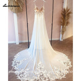 runhufu Beach Wedding Dress 2023 Spaghett Straps Robe Mariee Vintage Lace Appliques Boheme Wedding Dresses Vestidos de Nova